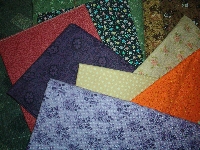 6 inch square fabric swap