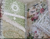 Hybrid Journal Swap-Fabric/Lace, Inserts/Overlays