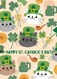 St. Patrick's Day Card - animal 2