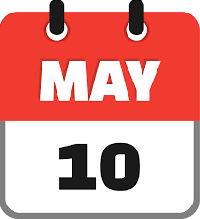 10 ON THE 10TH (MAY)