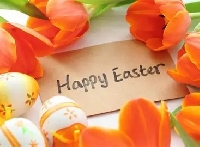 Easter postcard swap - two partners