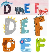 Alphabet ATCs - DEF