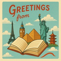 Traveling Postcard: Book I’m reading INTL #6