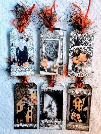 HS: Halloween Tags + a letter (Int'l)