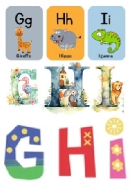 Alphabet ATCs - GHI
