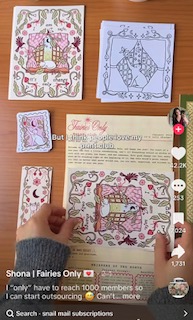 June Snail Mail Club- Sender’s choice