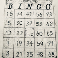 7th Annual Fete Bingo Card