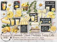 AIA:Lemon Inspired Paper Craft 🍋 🇺🇸