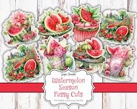 AIA:Absolutely Watermelon Paper Craft 🍉🇺🇸