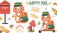 SMSUSA:  Themed Envelope w/Note + Tuck-In