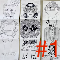 Sketch Game: Exquisite Corpse (1 of 3), US Only