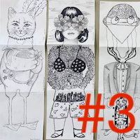 Sketch Game: Exquisite Corpse (3 of 3), US Only
