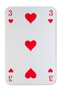 Frankendeck - odd Hearts no face cards 