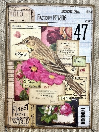 VC: Collage/Mixed Media Index Card Series, Part 5