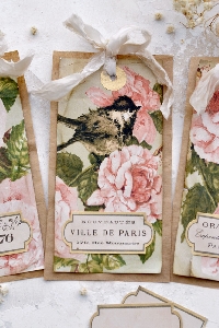 WIYM : Flower themed Tags + a letter 