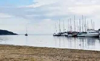 WIYM: HARBOR OR BEACH NAKED POSTCARD 