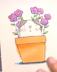 YTPC:  Easy Small Watercolor Project   US