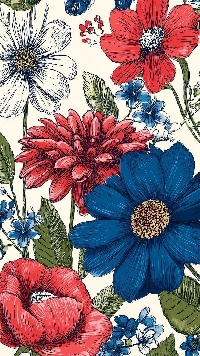 AACG: Red, White, and Blue Inkbox Card
