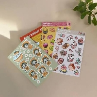 Five sticker sheets and a letter!