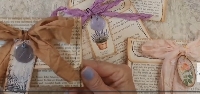 Easy bookpage  covered flipped with dangle