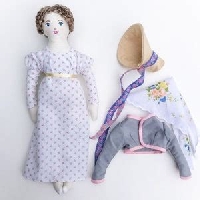 Making a Jane Austen Peg Doll Part 3