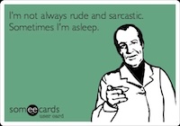 WIYM:Sarcasm Postcard #2 😏 🇺🇸 