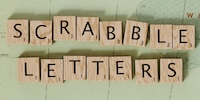 WIYM:Postcard Scrabble - Letter 🅱️