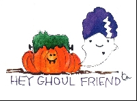 Ghoul Friend Halloween Private Swap