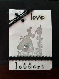 Black and White ATC #12