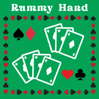 ♣ Rummy Hand Playing Card #1