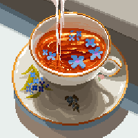 Sunshine Season Tea and Prompt #9