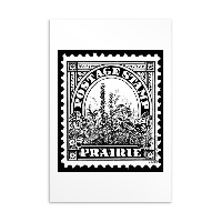 Postal Stamp Postcard