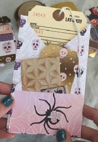 HS:  Pen Pal Halloween Pocket  US