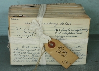 Handwritten Recipe Cards