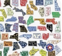 USA State Magnets #3