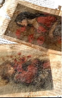 AIA: Waxed Teabag Image Transfers