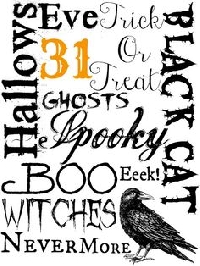 WIYM:  Hand Made Post Card Theme:  Halloween