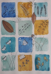 JLG: Watercolor Swatches With Doodles PC