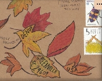 SMSUSA:  Autumn Mail Art + Tuck-In