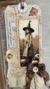 VC:  3 Elements Vintage Halloween Tag US
