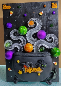 Altered Cigar Halloween Box and gifts