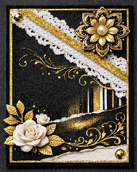 AIA: Black, White, and Gold ATC