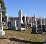 WIYM: Cemetery/graveyard/tombstone postcard