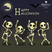 Recycle Halloween cards to postcards