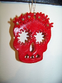 DAY OF THE DEAD ~~ORNAMENT SWAP! 2ND in series (DI