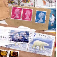 Used Postage Stamp Swap