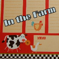Farm animals theme