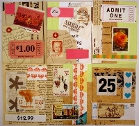 Fast Ephemera Envelope Swap, 1 Day Swap 