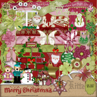 SH - Christmas Embellishments and Scraps of Paper