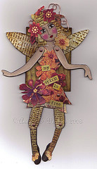 Altered Paper Art Doll